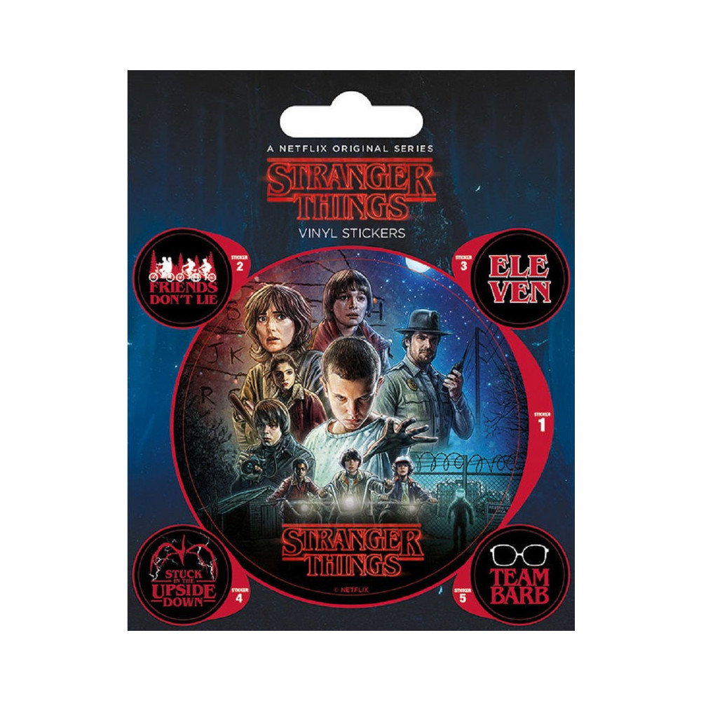 Conjunto 5 Vinis Stranger Things