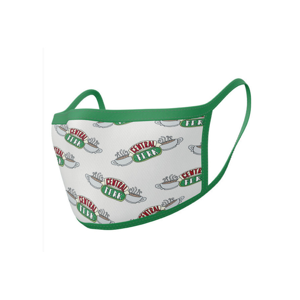 Conjunto de 2 máscaras faciais reutilizáveis Friends Central Perk