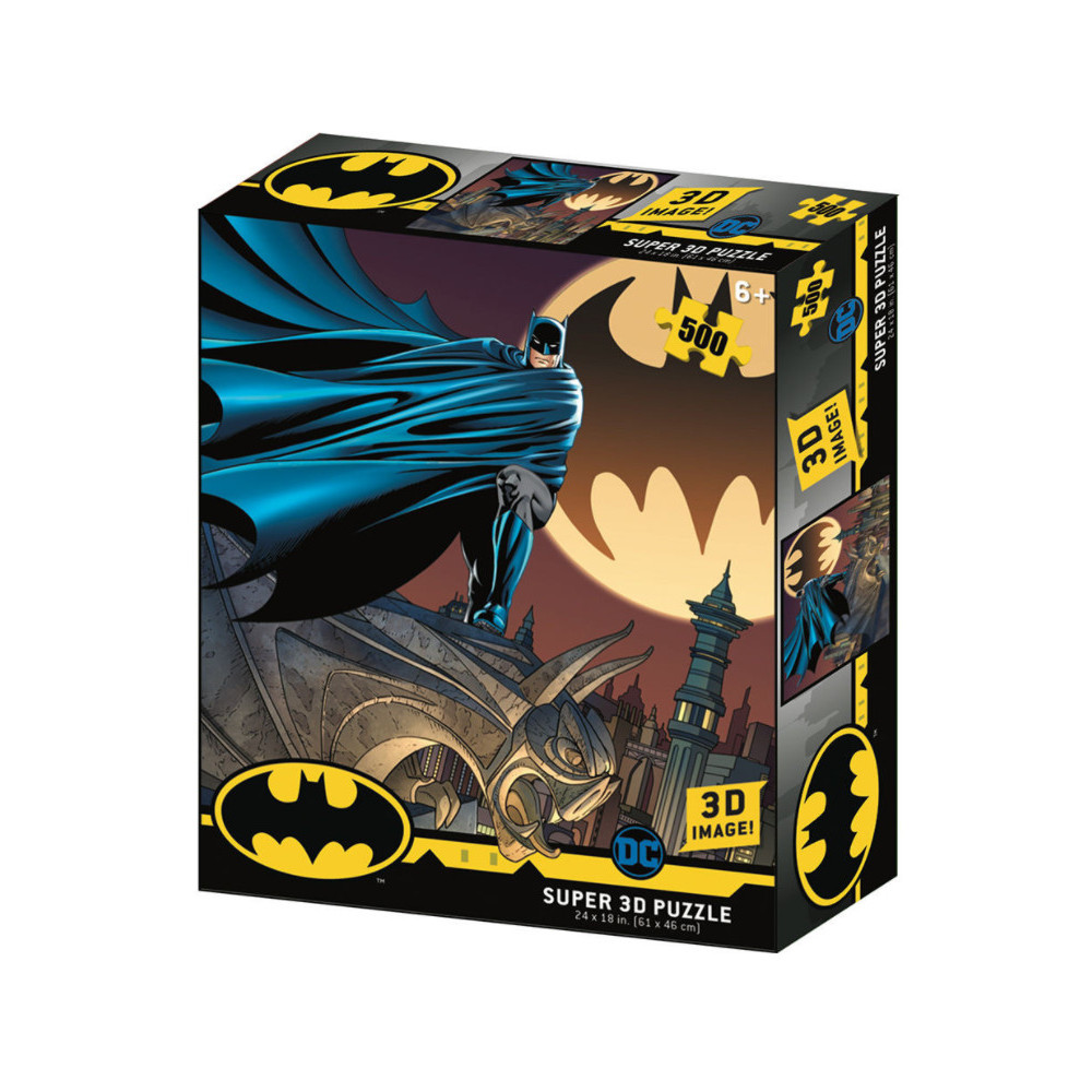 Puzzle 3D DC Comics Bat signal 500 peças