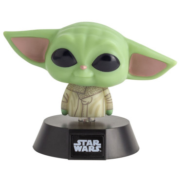 A Mini lâmpada Mandaloriana Baby Yoda Lamp