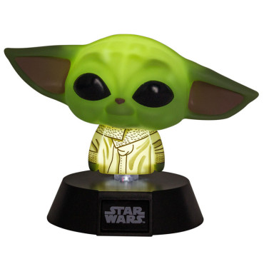 A Mini lâmpada Mandaloriana Baby Yoda Lamp