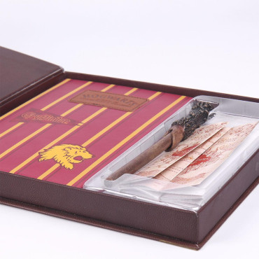 Conjunto de artigos de papelaria de luxo Harry Potter Hogwarts