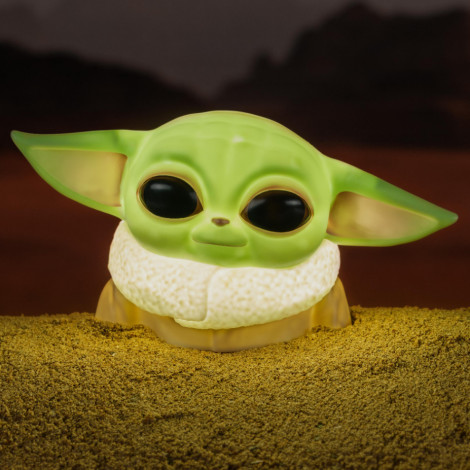 A Lâmpada de Mesa Mandaloriana Baby Yoda