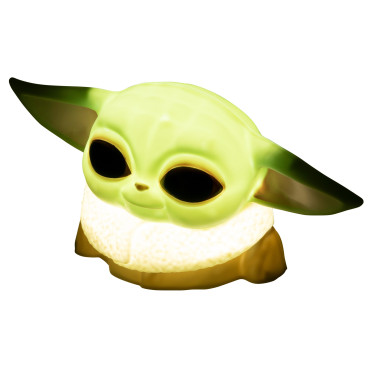 A Lâmpada de Mesa Mandaloriana Baby Yoda