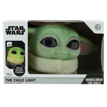 A Lâmpada de Mesa Mandaloriana Baby Yoda