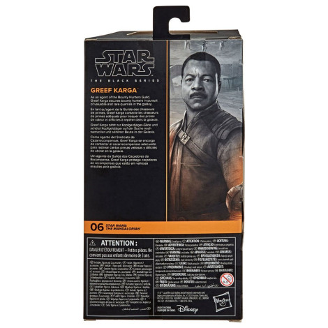 Figura Greef Karga O Mandaloriano 19 cm Star Wars Black Series