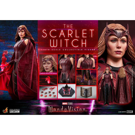 Figura 1/6 Feiticeira Escarlate WandaVision Hot Toys