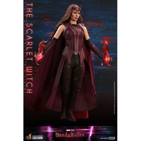 Figura 1/6 Feiticeira Escarlate WandaVision Hot Toys