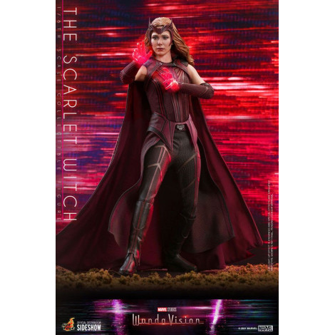 Figura 1/6 Feiticeira Escarlate WandaVision Hot Toys