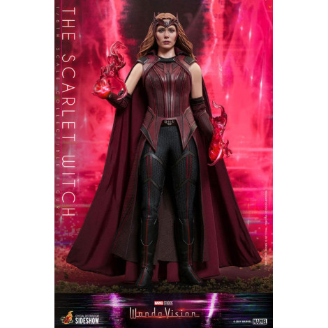 Figura 1/6 Feiticeira Escarlate WandaVision Hot Toys