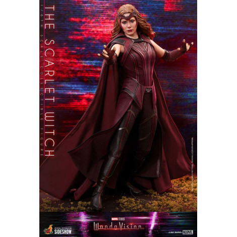 Figura 1/6 Feiticeira Escarlate WandaVision Hot Toys