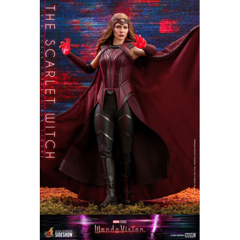 Figura 1/6 Feiticeira Escarlate WandaVision Hot Toys