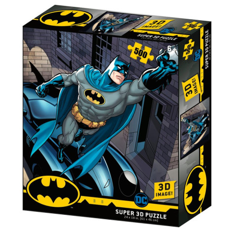 Puzzle 3D Batman e Batmobile 500 peças