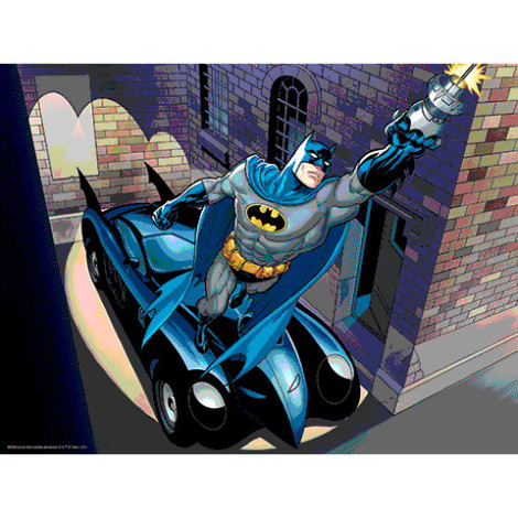 Puzzle 3D Batman e Batmobile 500 peças