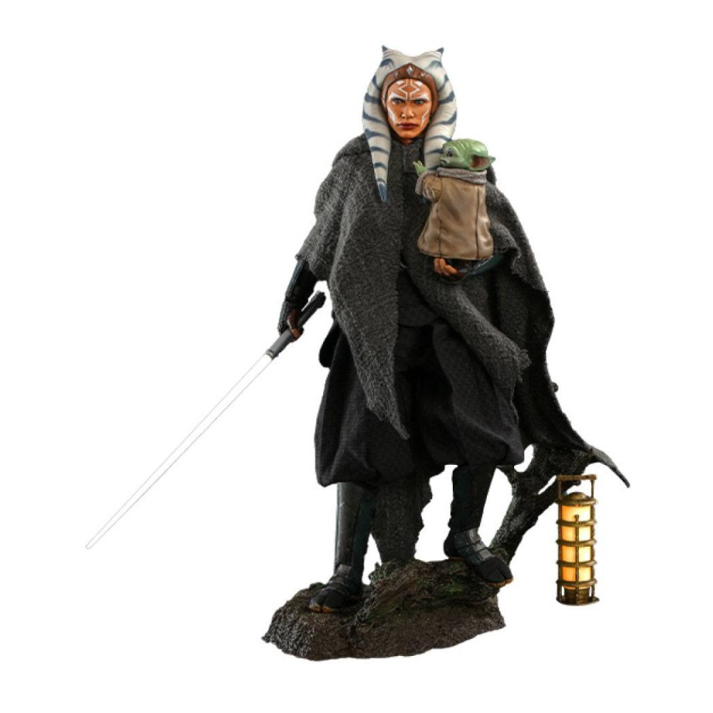 Figura Ahsoka Tano e a Criança Hot Toys O Mandaloriano