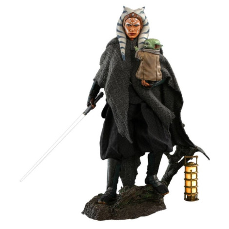 Figura Ahsoka Tano e a Criança Hot Toys O Mandaloriano