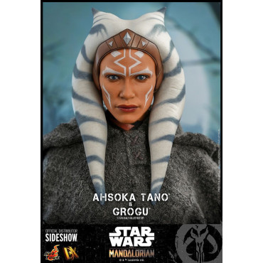 Figura Ahsoka Tano e a Criança Hot Toys O Mandaloriano