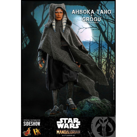 Figura Ahsoka Tano e a Criança Hot Toys O Mandaloriano