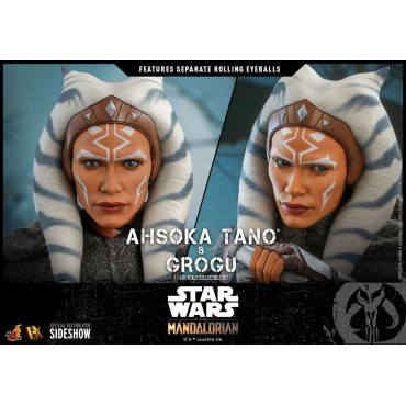 Figura Ahsoka Tano e a Criança Hot Toys O Mandaloriano