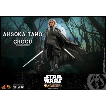 Figura Ahsoka Tano e a Criança Hot Toys O Mandaloriano