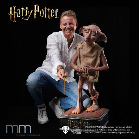 Estátua Dobby em tamanho real Harry Potter 107 cm