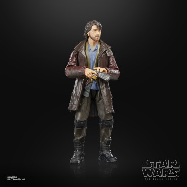 Figura Star Wars Andor Cassian Andor Série Negra