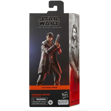 Figura Star Wars Andor Cassian Andor Série Negra