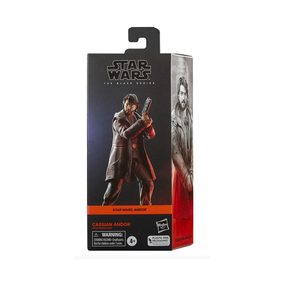 Figura Star Wars Andor Cassian Andor Série Negra