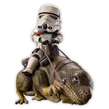 Figura Stormtrooper em Dewback Beast Kingdom Guerra das Estrelas EAA