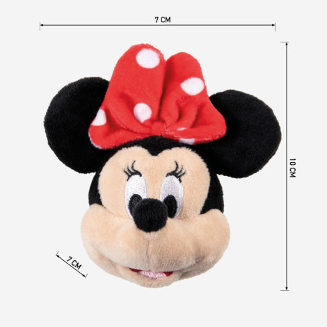 PORTA-CHAVES DE PELUCHE DA MINNIE