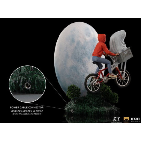 E.T. El Extraterrestre Estatua 1/10 Deluxe Art Scale E.T. & Elliot 27 cm