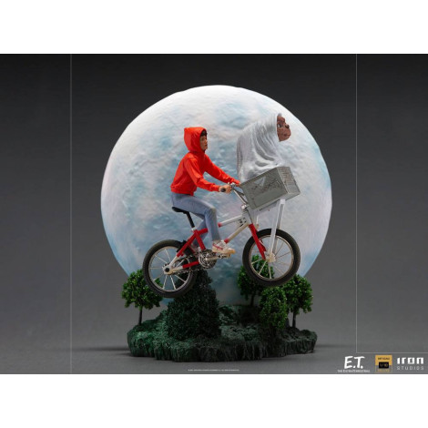 E.T. El Extraterrestre Estatua 1/10 Deluxe Art Scale E.T. & Elliot 27 cm