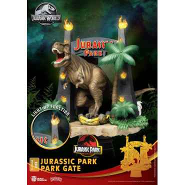 D-Stage Jurassic Park D-Stage Diorama 15 cm