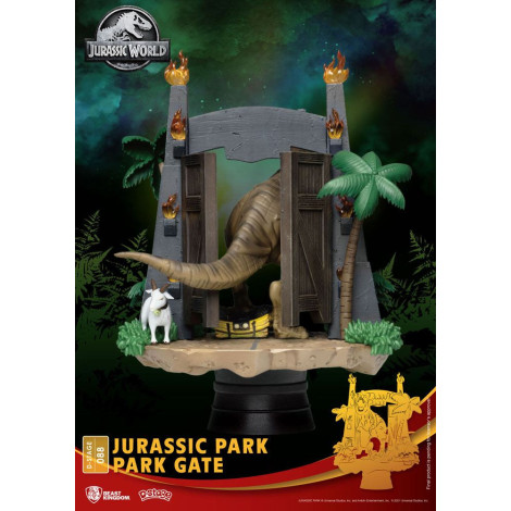 D-Stage Jurassic Park D-Stage Diorama 15 cm