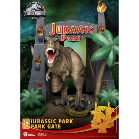 D-Stage Jurassic Park D-Stage Diorama 15 cm