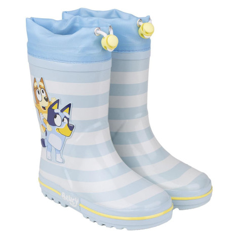 Botas de chuva Bluey - azul claro