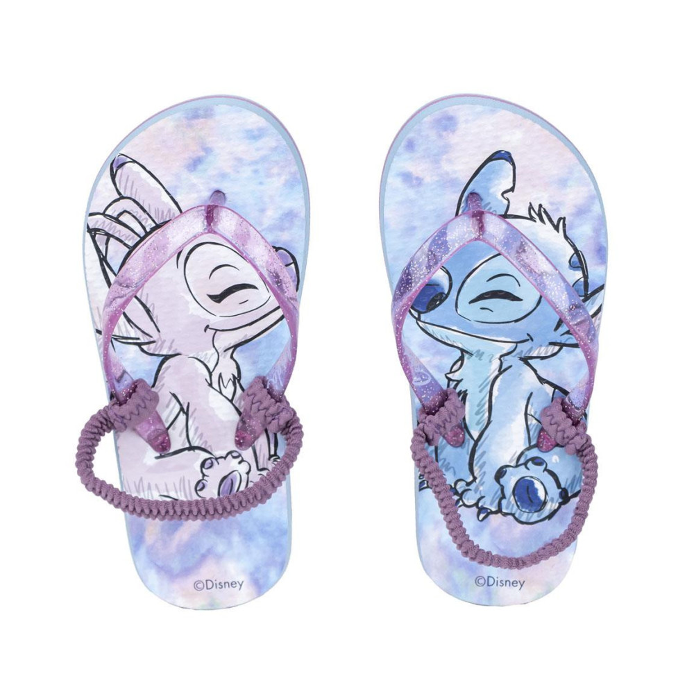 Chinelos de dedo Premium para crianças da Stitch