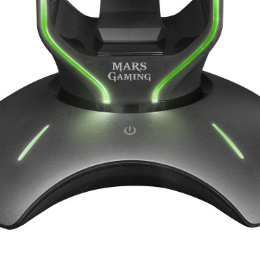 Suporte para auscultadores Mars Gaming MHHPRO Preto