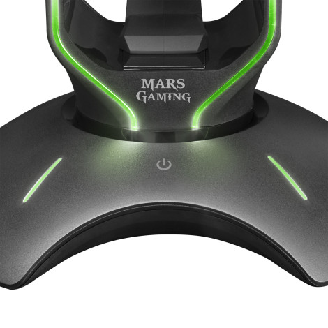 Suporte para auscultadores Mars Gaming MHHPRO Preto