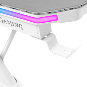 Desk Mars Gaming MGD140RGB Total Mousepad branco