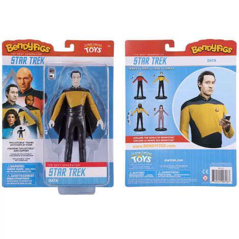 Bendyfigs Data Figura Star Trek Next Generation