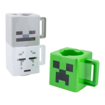 Canecas empilháveis Minecraft