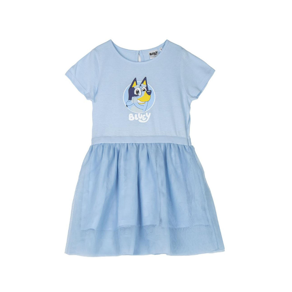 VESTIDO DE CAMISOLA SIMPLES FANTASIA BLUEY