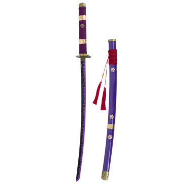 Katana Enma Lilás do Zoro One Piece 103 cm