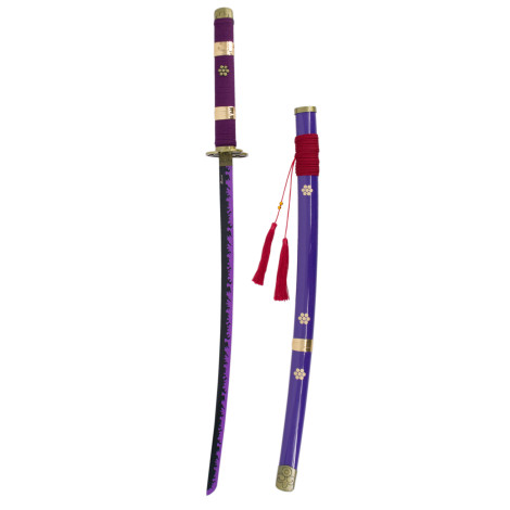 Katana Enma Lilás do Zoro One Piece 103 cm