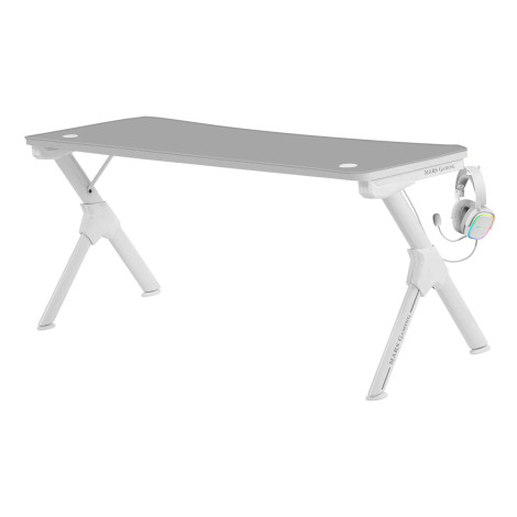 Mesa Mars Gaming MGDXL Tapete branco Total 160cm