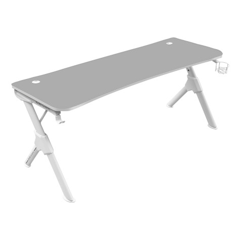 Mesa Mars Gaming MGDXL Tapete branco Total 160cm