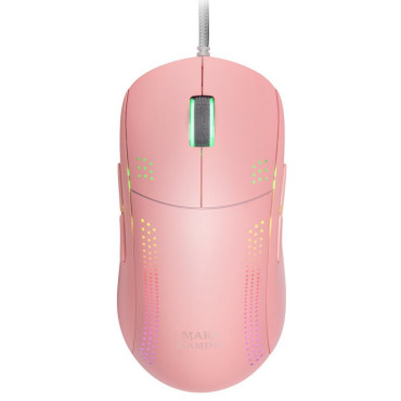 Rato Ultralight MMPRO 32K DPI cor-de-rosa Mars Gaming