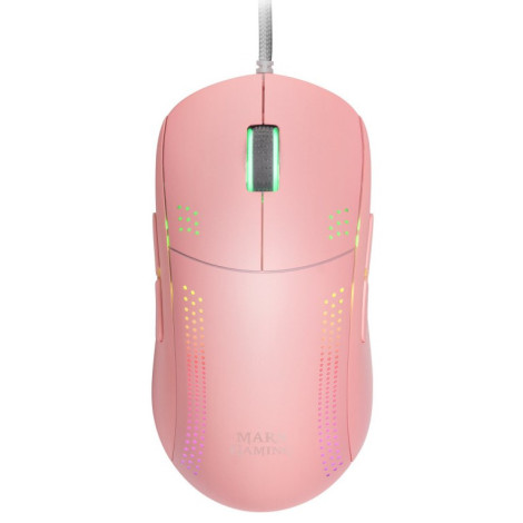 Rato Ultralight MMPRO 32K DPI cor-de-rosa Mars Gaming