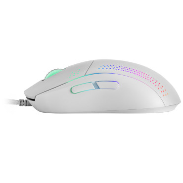 Rato MMPRO 32K DPI Ultralight Branco Mars Gaming